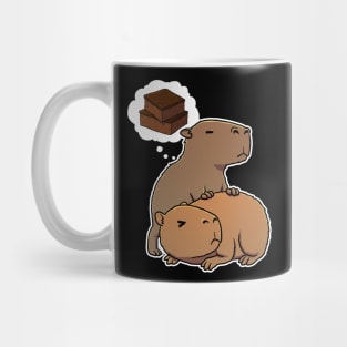 Capybara hungry for Brownies Mug